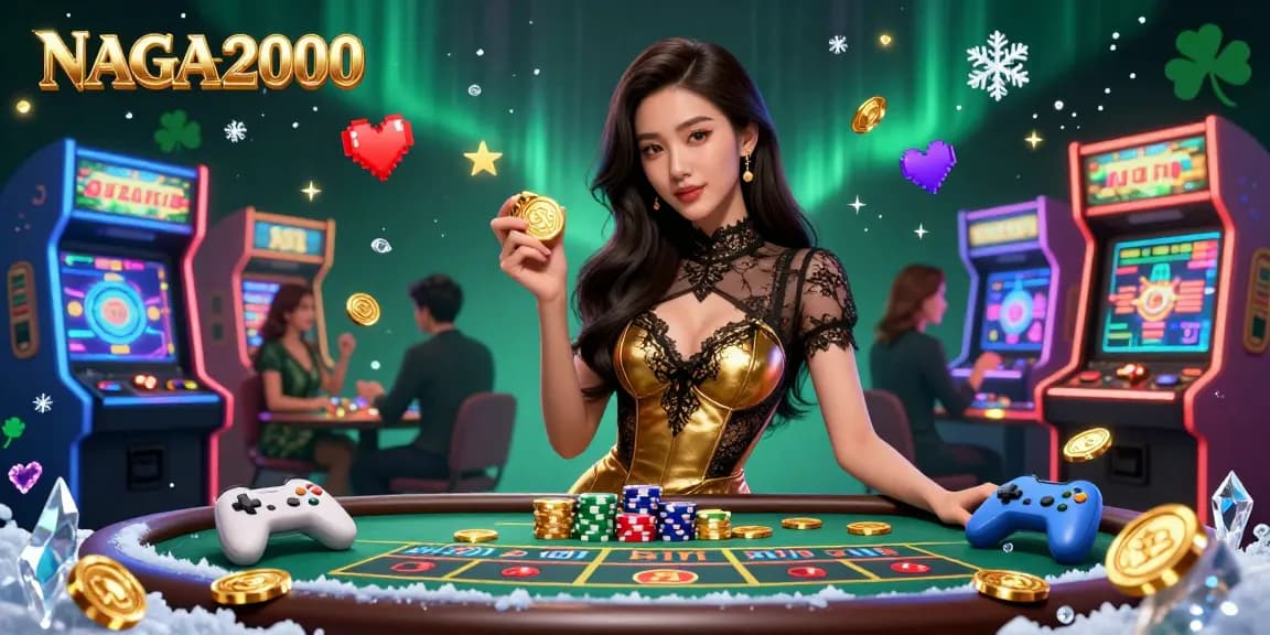 NAGA2000 menarik pemain dengan pengalaman baccarat eksklusif yang menawarkan taruhan tinggi dan chip kasino emas.