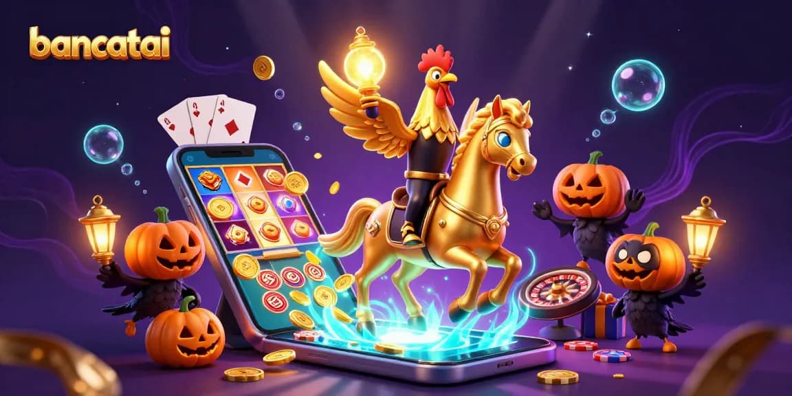 Experience bancatai's thrilling casino adventures with a vibrant golden rooster in action!