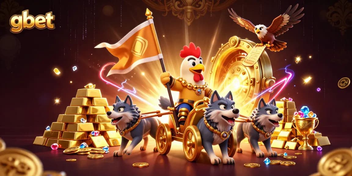 gbet rooster warlord leads an adventure into a treasure vault of dazzling riches and casino wins