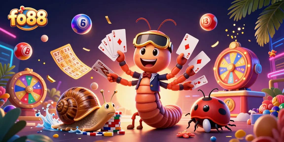 Experience thrilling moments at fo88 with a colorful lottery scene featuring engaging game elements.