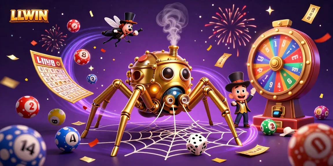 Experience the thrill at LLWIN, where steampunk whimsy meets exciting gaming elements!