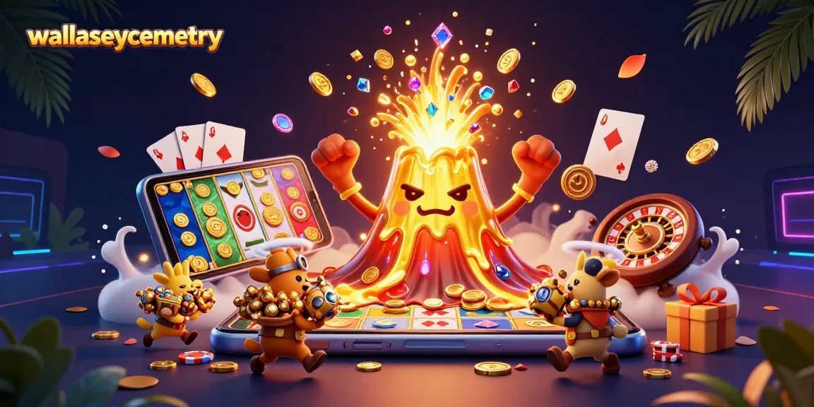 Engage with wallaseycemetery through an exhilarating 3D casino experience filled with treasure.