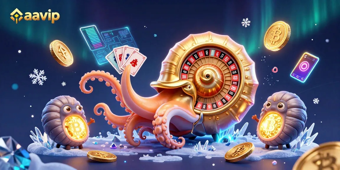 Experience thrilling gameplay at aavip with unique crypto casino elements and vibrant 3D illustrations.