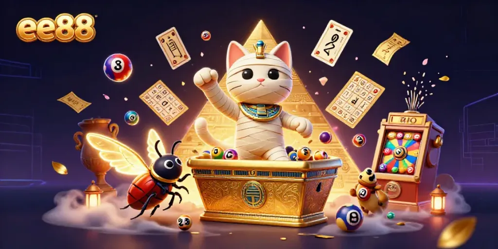 Engage in thrilling gameplay with features of ee88 in this dynamic casino scene.