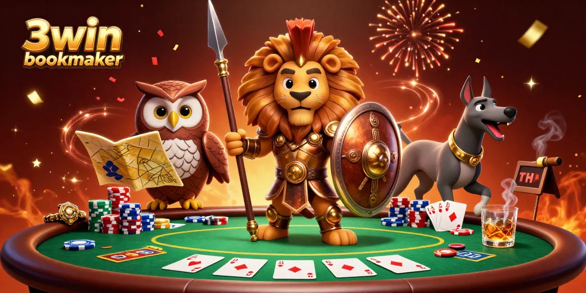 Engage with the thrilling 3win bookmaker experience in this vibrant casino scene.