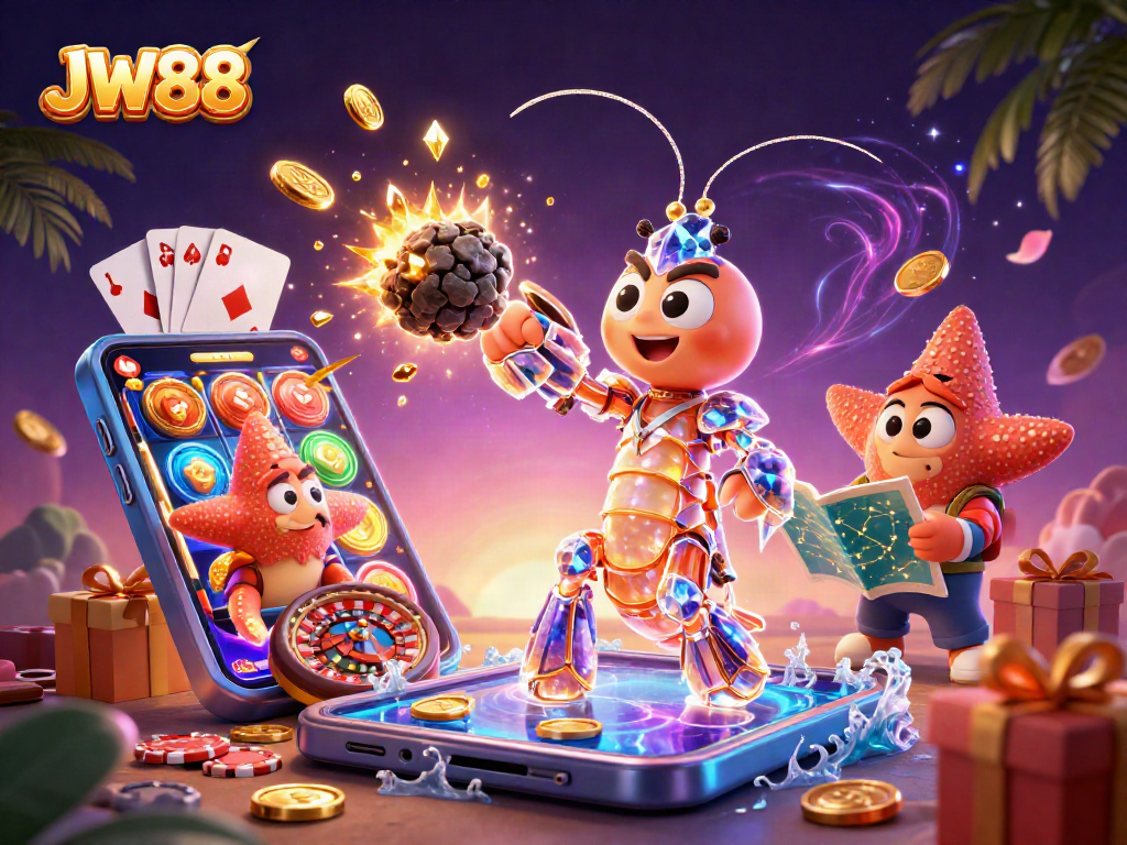 Engage with JW88 and experience thrilling casino action with vibrant games and dynamic characters.