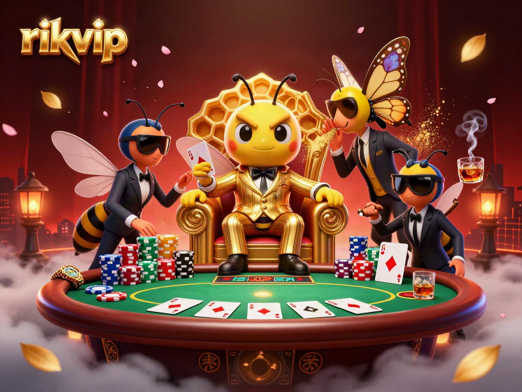 Experience thrilling gameplay at rikvip with a vibrant casino atmosphere and engaging characters.