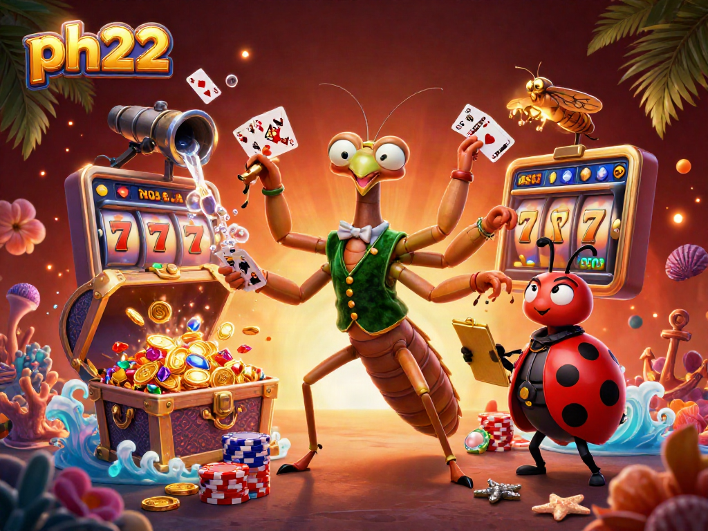 Win big at ph22 casino with engaging characters and vibrant gambling elements