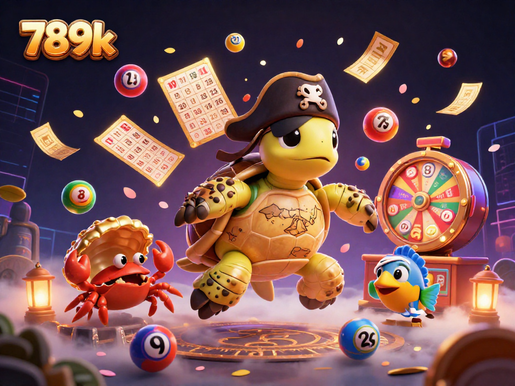 Win big with exciting lottery moments in 789k's vibrant world of colorful prizes.