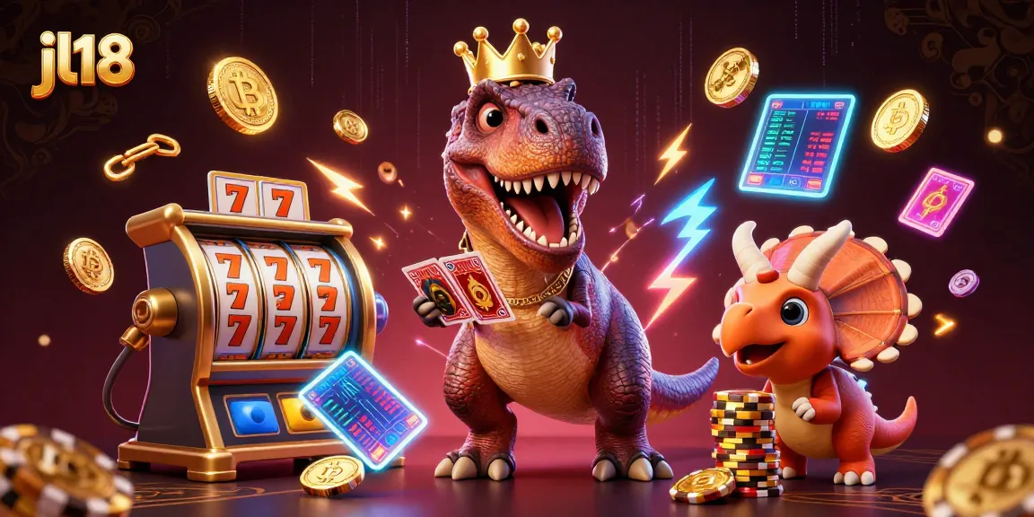 Enjoy thrilling gameplay at jl18 with friendly casino characters engaging in fun gambling antics.