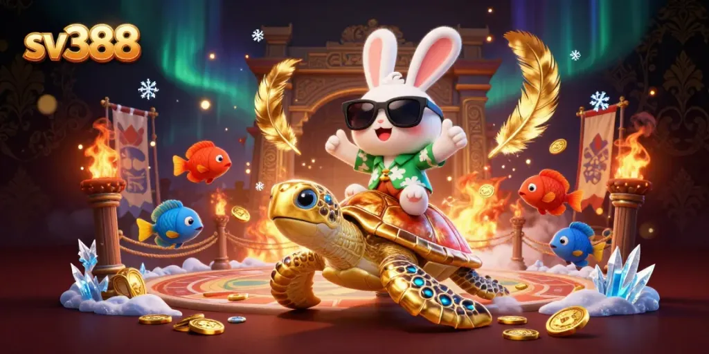Enjoy thrilling experiences at sv388, featuring vibrant cockfighting scenes with lucky elements.