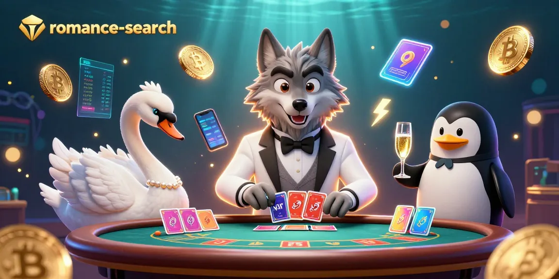 Experience thrilling gameplay at romance-search with a vibrant 3D casino scene featuring dynamic characters