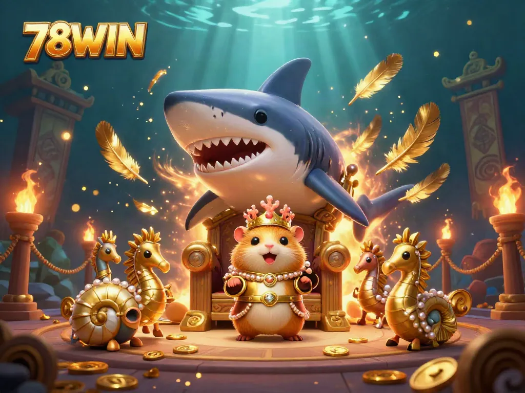 Experience thrilling gameplay at 78WIN with engaging 3D illustrations featuring dynamic elements and rich visual storytelling.