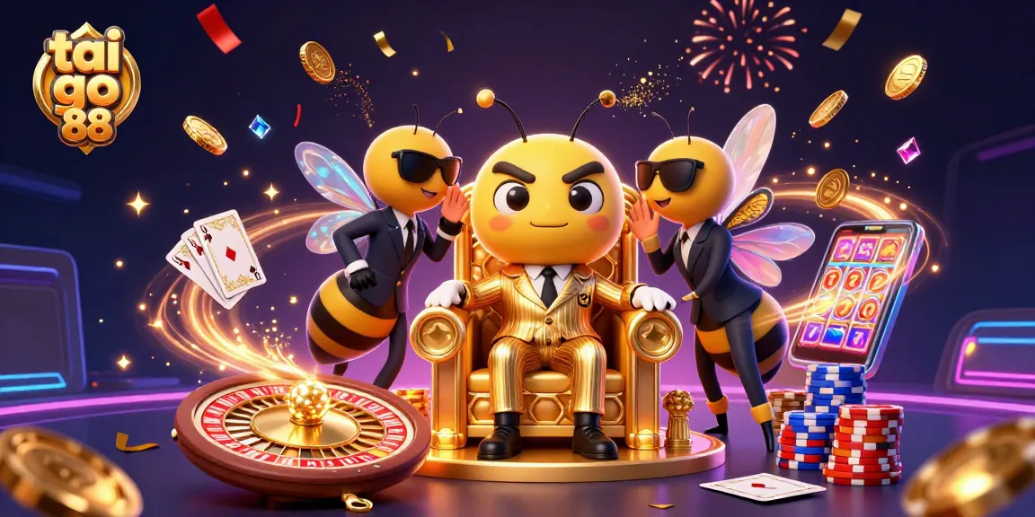 Win big with tai go 88 in this vibrant casino scene full of excitement and treasures.