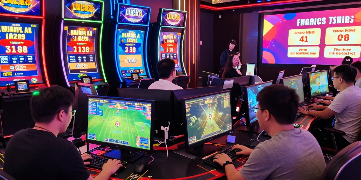LUCK8 interactive online casino environment with users engaged in eSports betting.