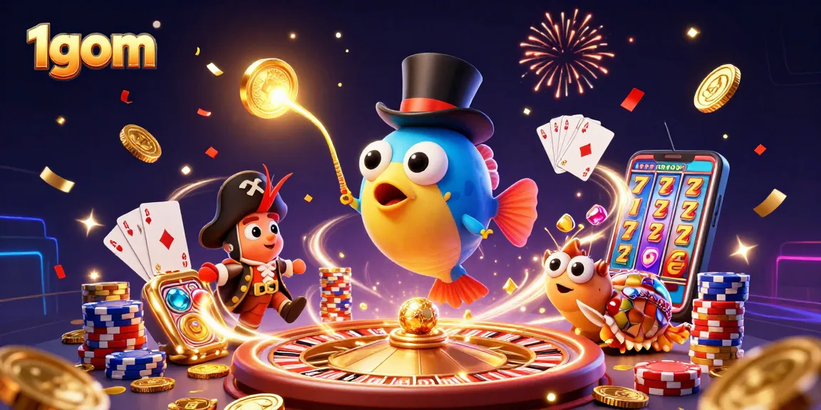 Experience the thrilling world of 1gom as the anglerfish attracts vibrant gaming treasures.