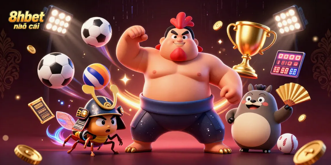 Engage with the thrilling 8xbet nhà cái casino experience featuring dynamic 3D characters and gaming elements.
