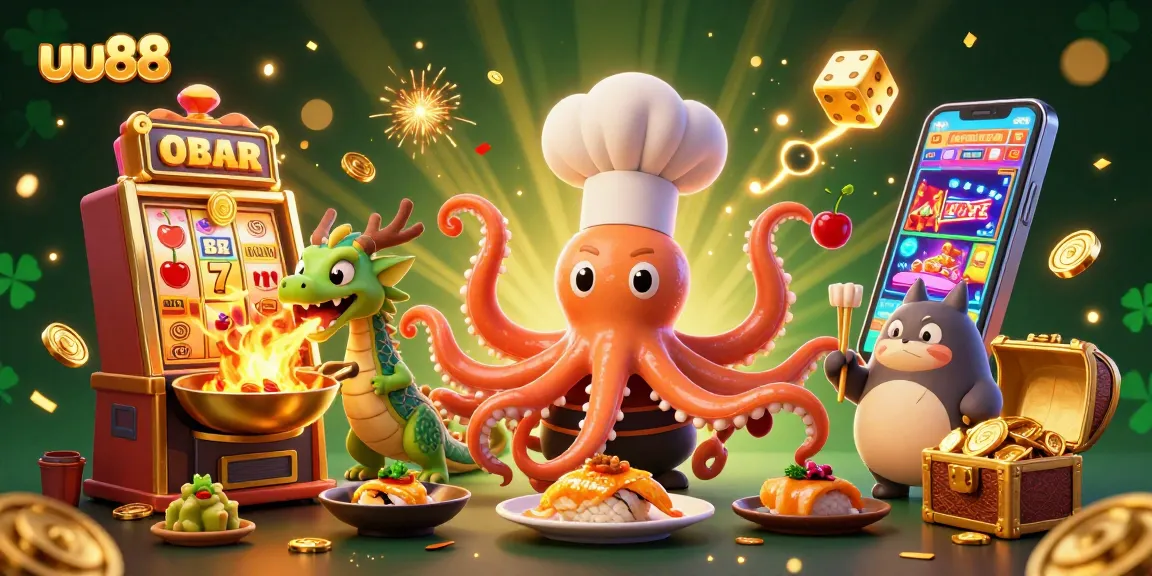 Experience an exciting uu88 gaming adventure with colorful characters and a jackpot explosion of winnings!