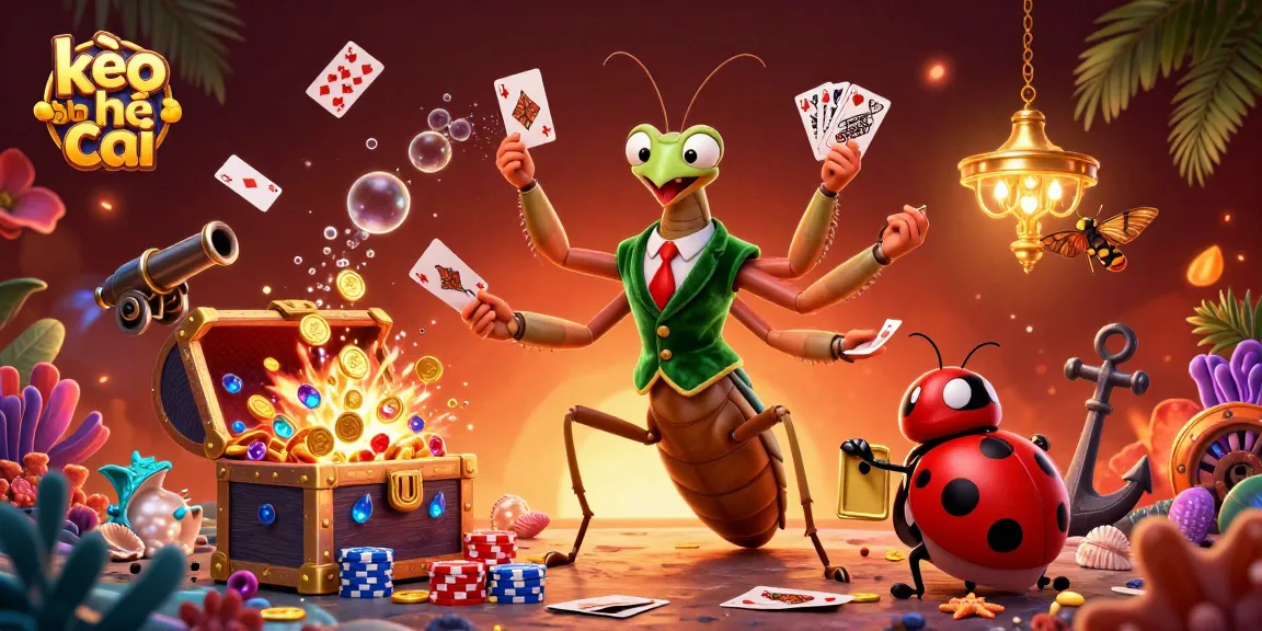 Engage with kèo nhà cái in a vibrant, dynamic gambling scene depicting excitement and strategy.