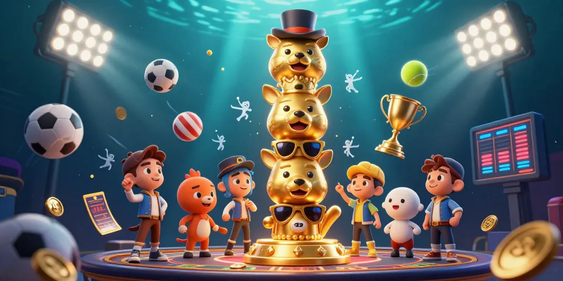 Engage in dynamic gameplay at Five88 with vibrant casino characters and sports elements.