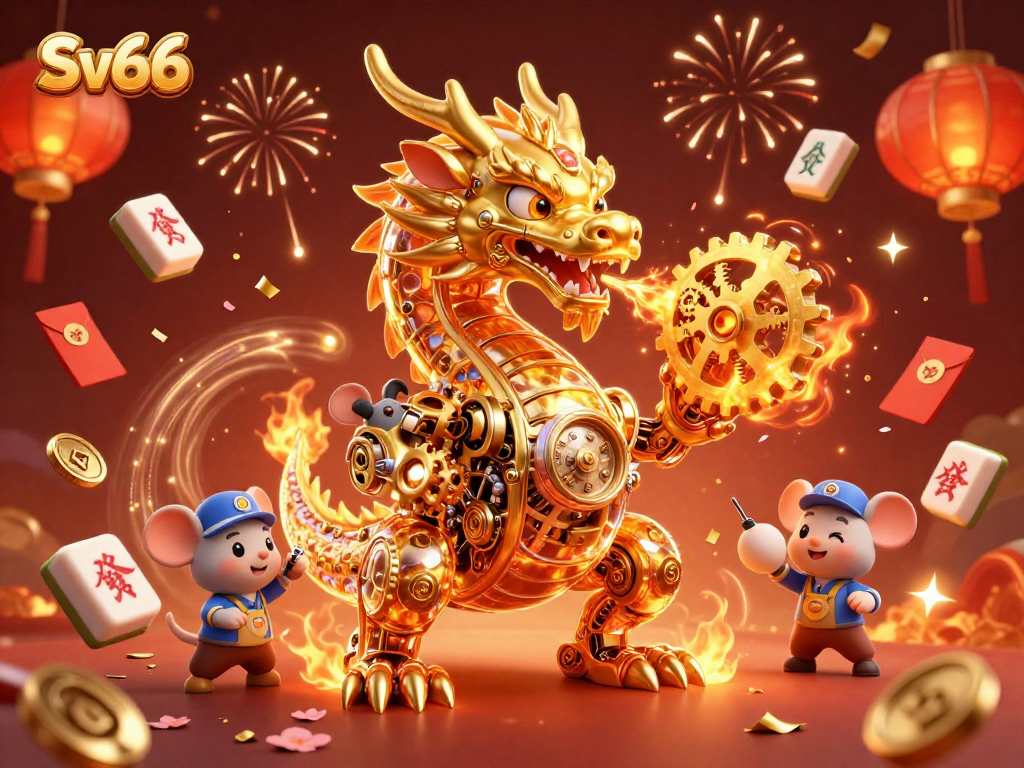 Experience thrilling gameplay at Sv66 with unique casino elements, vibrant visuals, and dynamic 3D art.