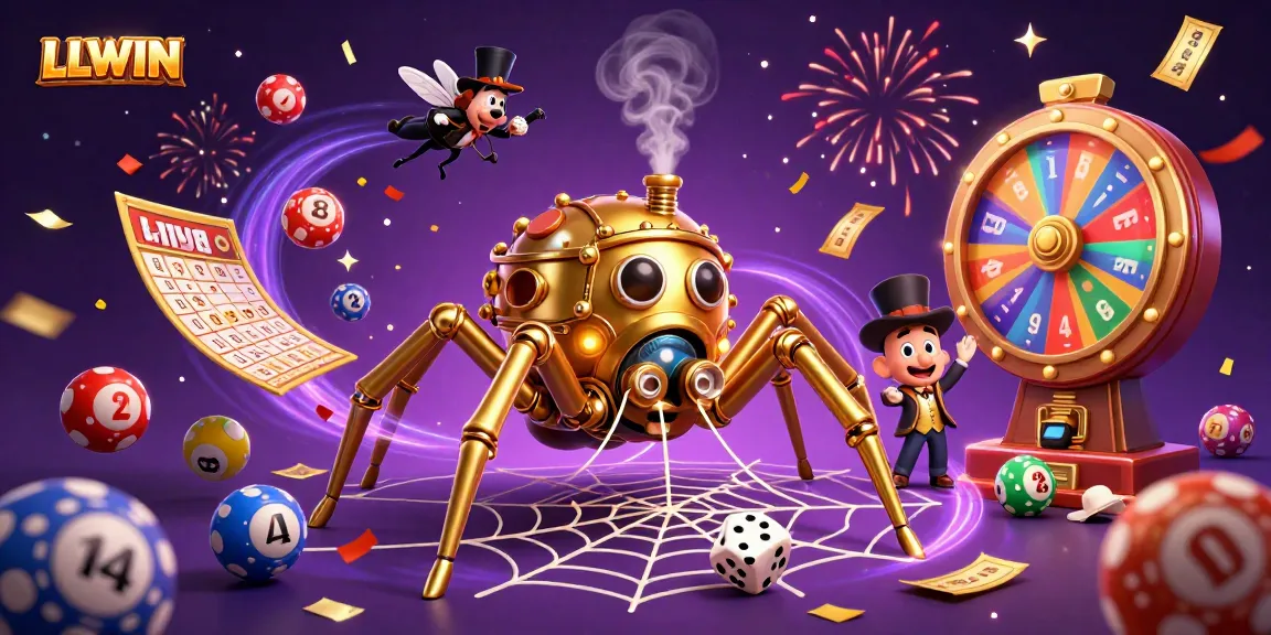 Experience the thrill at LLWIN, where steampunk whimsy meets exciting gaming elements!