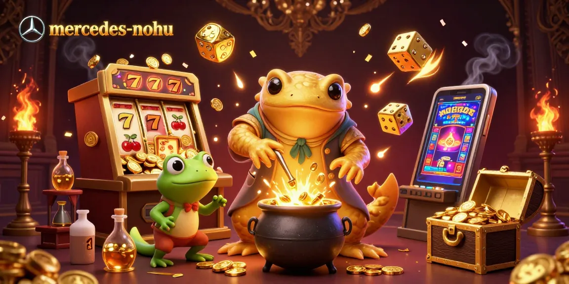 Experience thrilling wins with mercedes-nohu's captivating 3D casino adventure scene.