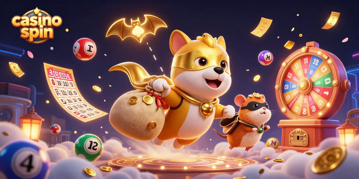 Engage in casino spin games with exciting 3D characters and dynamic gambling elements.