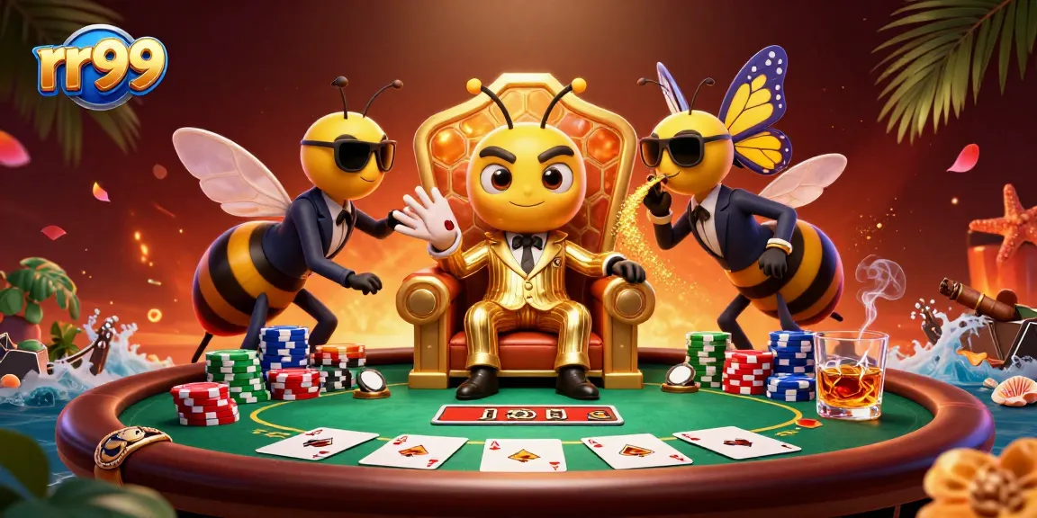 Experience the thrill of gambling with the dynamic rr99 casino scene, showcasing poker action and strategic gameplay.