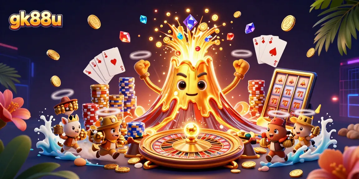 Experience winning with gk88u's thrilling casino adventures featuring treasure and excitement.
