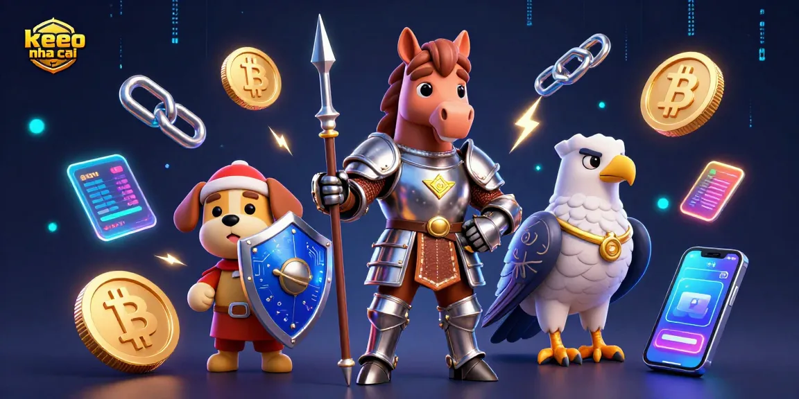Place your bets at keo nha cai, where the knight and friends battle for crypto riches!