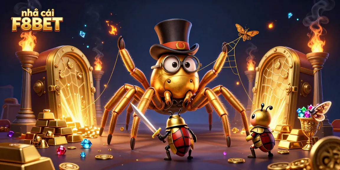 Engage in thrilling gameplay at nhà cái F8BET with dynamic casino adventure in a vibrant 3D scene.