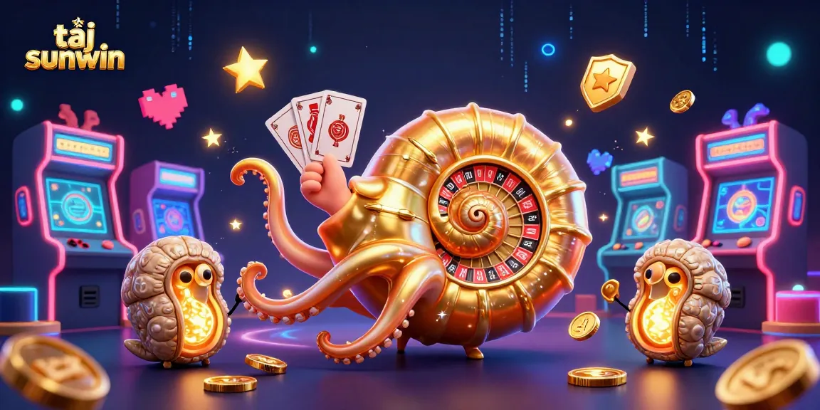 Experience thrilling games at tại sunwin with our dynamic 3D casino scene.
