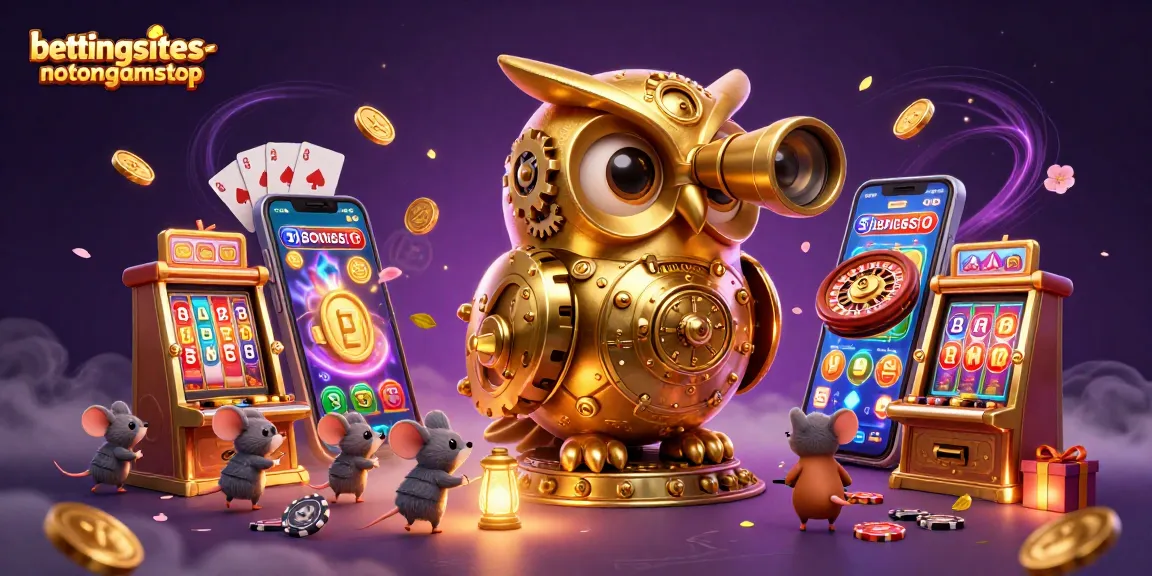 Experience the thrill of crypto betting at bettingsitesnotongamstop with animated casino characters.