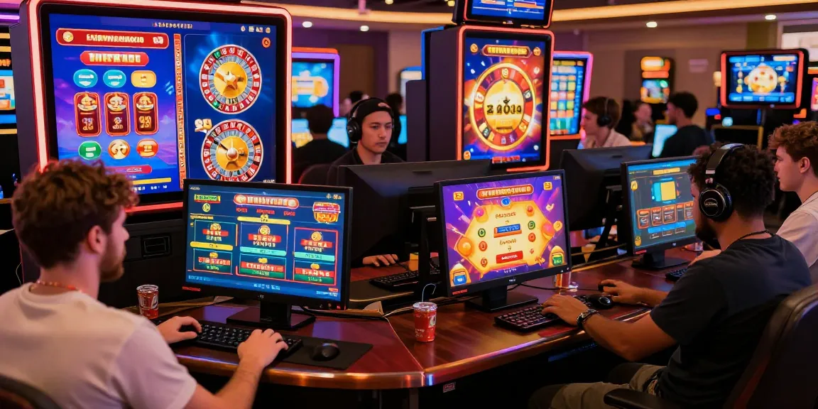 Dewavegas No. 1 Asia: Gamers celebrating big wins in an exciting online casino environment.