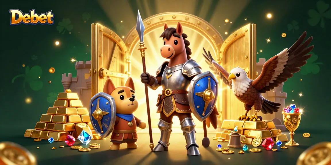Debet offers thrilling gaming experiences with gold treasures and dynamic characters, ideal for serious players.
