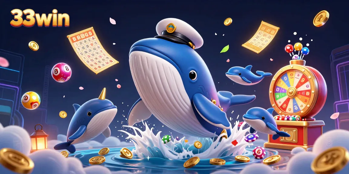 Engage with 33win's thrilling casino experience featuring vibrant characters and dynamic gaming elements.
